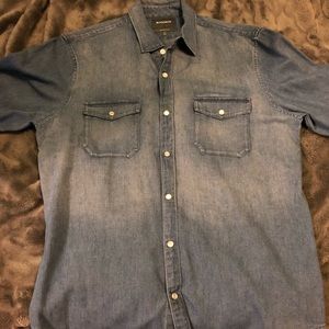 Bonobos western denim shirt